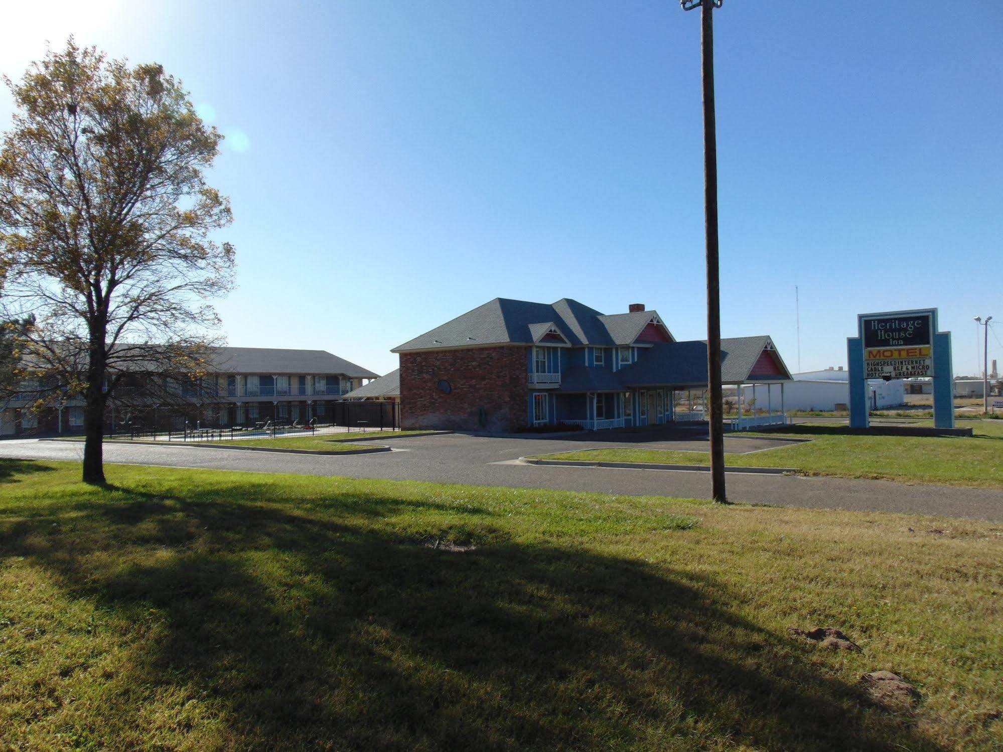 Heritage House Inn Muleshoe Экстерьер фото