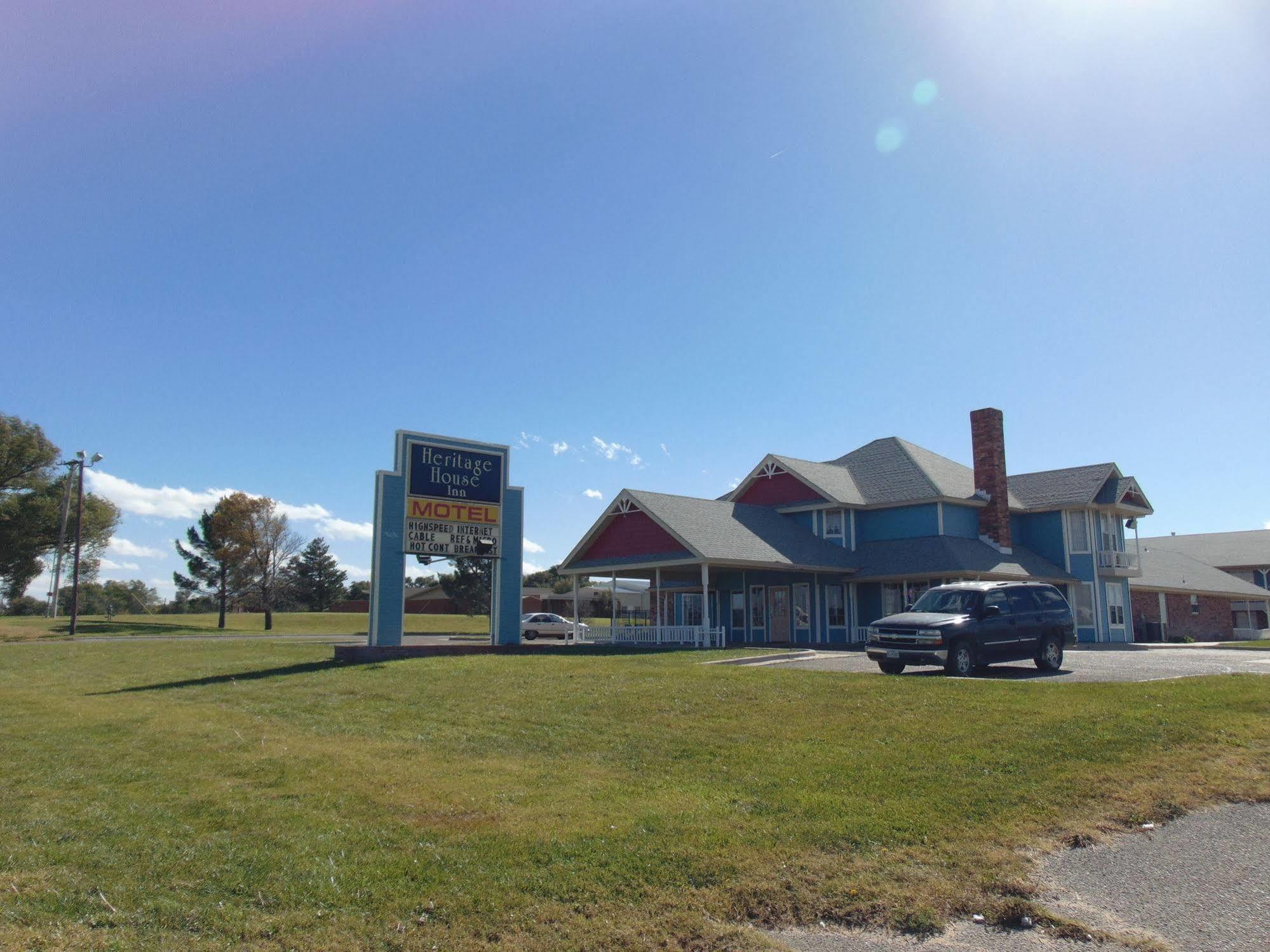 Heritage House Inn Muleshoe Экстерьер фото
