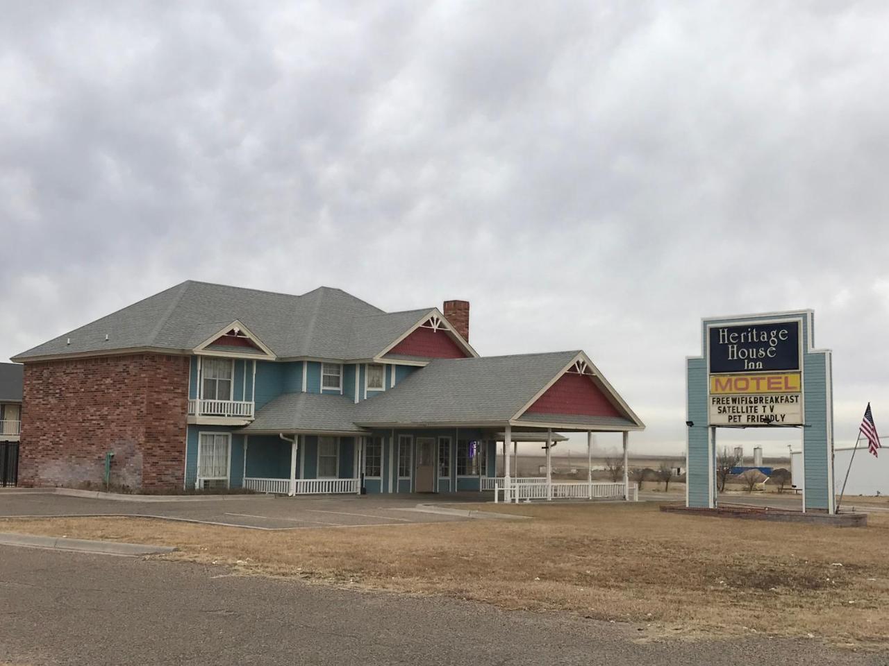 Heritage House Inn Muleshoe Экстерьер фото